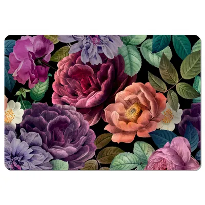 Image de Sous-main de table ou de bureau décoratif en feutre 29x42 cm Enigma Bertoni