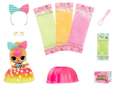 Produktbild von L.O.L. Surprise Mix & Make Birthday Cake Tots (sortierter Artikel)