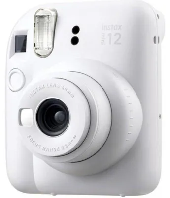 Productafbeelding van Fujifilm Instax Mini 12, 86 x 54 mm, Wit, 60 mm, 62 x 46 mm, 2/2, Prioriteit voor onderwerp