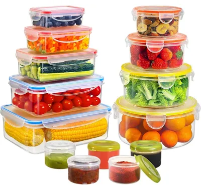 Image de Boîte Conservation Alimentaire 28 Pièces, Sans BPA Boîte Alimentaire Set
