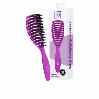 Immagine prodotto di Ilū Easy Detangling Hair Brush Purple - spazzola districante