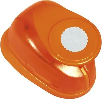 Produktbild von Motivstanzer: Rund mit Zierrand, 2,5 cm