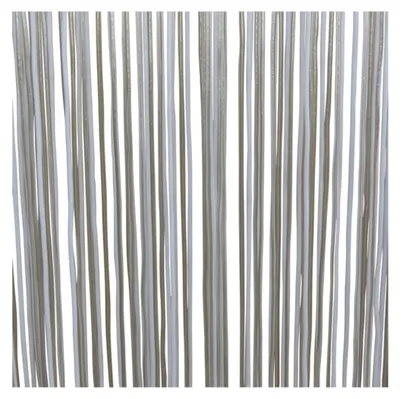 Productafbeelding van Deurgordijn PVC Spaghetti wit / transparant, 90x220 cm