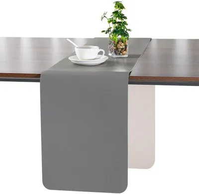 Produktbild von Tischläufer, abwaschbar – beidseitig bedruckbar – wasserdicht – rutschfest – hitzebeständig – 40x140 cm – Tischdecke