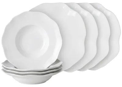 Immagine prodotto di Set per pizza e pasta Villeroy & Boch Pura, 8 pezzi
