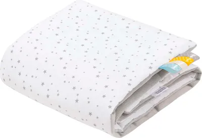 Obrázek produktu pro Jukki Dětská deka VELVET 55x75 Twinkle Stars šedá