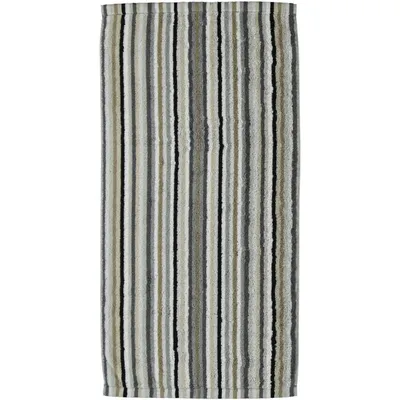 Produktbild von Cawö Handtuch Lifestyle Streifen" kiesel 50x100 cm"