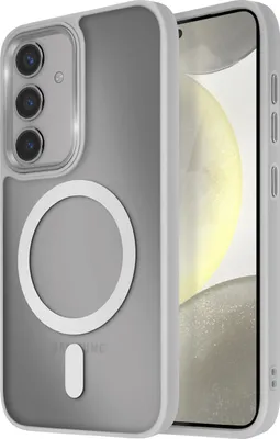 Produktbild von Avizar, MagSafe Hülle für Samsung Galaxy S24 / S25 Frost Color, Grau