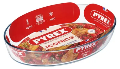 Produktbild von Pyrex-Auflaufform oval 3l 35x24cm
