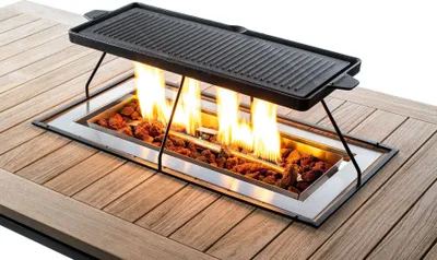 Produktbild von Happy Cocooning rechteckige Einbau Grillplatte