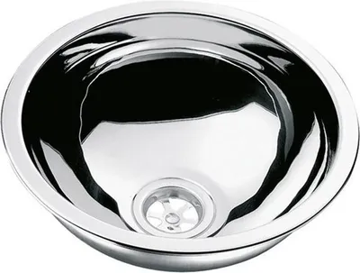 Obrázek produktu pro Kulatý nerezový dřez Allpa 29 cm