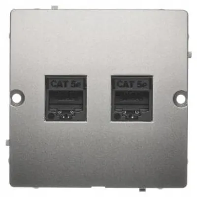 Obrázok produktu pre Kontakt-Simon BMF52.02/29, Saténová oceľ, Plast, IP20, 67 mm, 31 mm, 67 mm