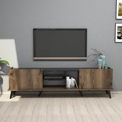 Obrázek produktu pro Skye Decor, Elegante 1330, TV skříňky, ořech, melaminová deska, 180 x 34 x 52 cm