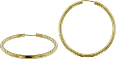 trendor 51174 Ohrringe Creolen Gold 333 / 8K Breite 2,5 mm Ø 38 mm 1