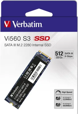 Produktbild von Verbatim Vi560 S3 M.2 SSD 512GB