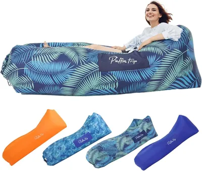 Produktbild von Aufblasbare Sofaliege Luftsofa Wasserdicht Tragbar 86x71x50 cm