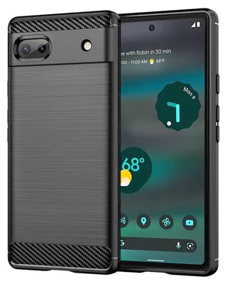Obrázok produktu pre Techsuit Carbon Silicone puzdro pre Google Pixel 6a – čierne