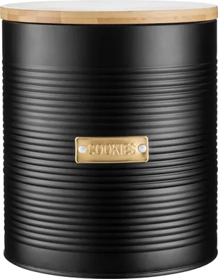 Produktbild von TYPHOON | OTTO Keksdose, schwarz, 2,6 Liter