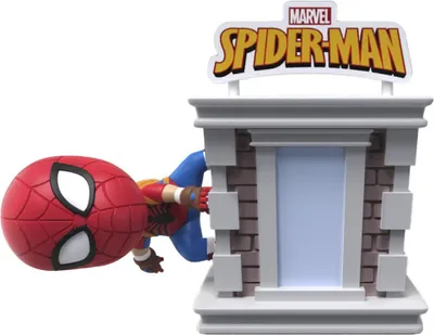 Image de Marvel Mini Egg Attack-Figurine De La Série Du 60e Anniversaire De Spider-man Spider-clan Golden Golden One Size