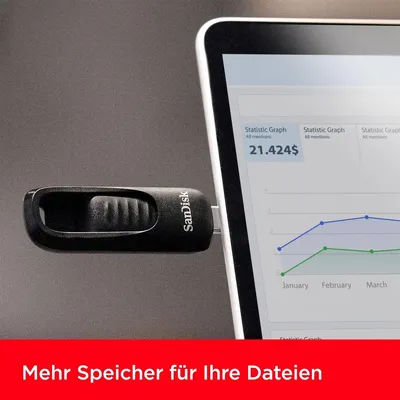 Immagine prodotto di SanDisk Ultra Slider - Chiavetta USB - 1 TB