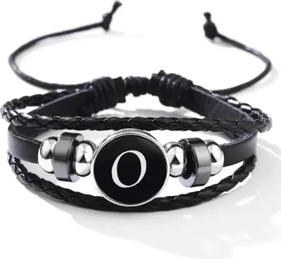 Immagine prodotto di Bracciale Alfabeto - O: Eleganza Unisex KP30407