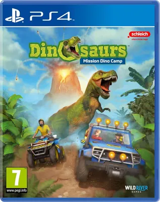 Zdjęcie produktu dla Wild River Games Dinosaurs: Mission Dino Camp, PlayStation 4, dla wszystkich
