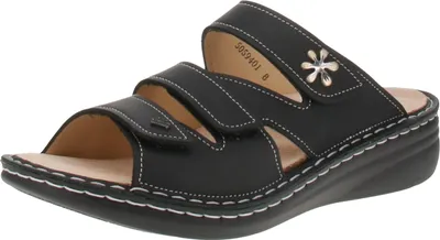 Produktbild von Finn Comfort 02640-723393 Grenada - Damen Pantolette - Black, Größe:40 EU