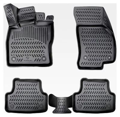 Produktbild von 3D Gummimatten für Skoda Fabia 2 (II 2007-2014) | Zubehör Fußmatten