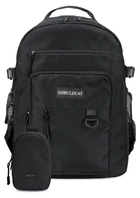 Immagine prodotto di Zaino con scomparto per laptop da 15,6 pollici, impermeabile, per bambini e ragazzi, colore nero