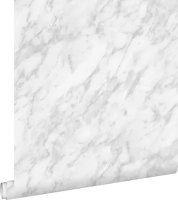 Zdjęcie produktu dla ESTAhome Tapeta marmur białymIszarym 53 cm x 10.05 m
