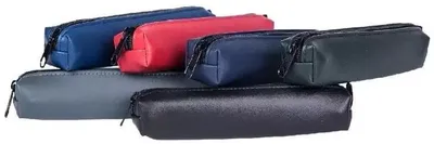 Image de Trousse à crayons à un compartiment en simili cuir MIX - Pajacyk