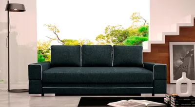 Produktbild von Schlafsofa Klappcouch 3-Sitzer Schlaffunktion + Bettkasten Couch Sofa Klappsofa