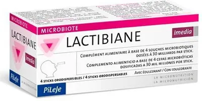 Produktbild von Pileje Lactibiane Imedia 4 Sticks