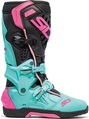 Image de Sidi Crossair, couleur noire, détails rose