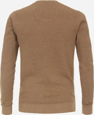 Produktbild von Redmond - Herren Pullover mit  V-Ausschnitt in verschiedenen Farben (232800600), Größe:XXL, Farbe:Camel (303)