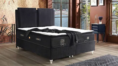 Produktbild von Schlafzimmer Bett Design Betten Luxus Polster Modern JVmoebel
