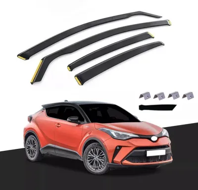 Zdjęcie produktu dla Zestaw 4 owiewek do TOYOTA C‑HR (od 2017 r.)