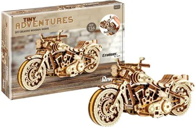 Produktbild von Revell Tiny Adventures Cruiser V-Twin, 168 Stück(e), Fahrzeuge, 12 Jahr(e)