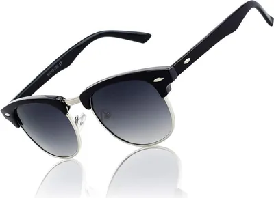 Produktbild von CGID Polarisierte Sonnenbrille UV400 Retro Vintage Halbrahmen Herren Damen