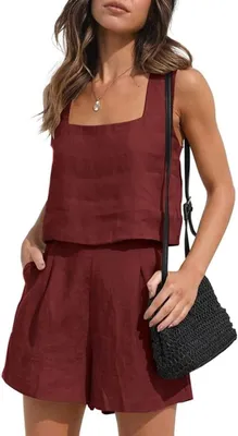 Produktbild von Sommerliches 2-teiliges Damen-Outfit-Set