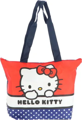 Obrázok produktu pre Plážová taška Hello Kitty 47 cm - Roztomilý dizajn Sanrio Bag