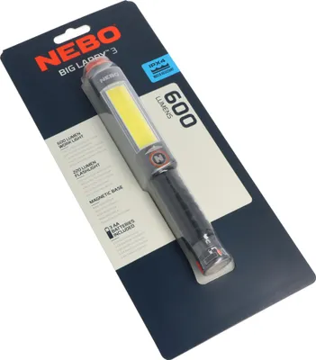 Zdjęcie produktu dla NEBO NEB-FLT-1041-G, Wielobarwny, Aluminium, IPX4, 600 lm, COB, AA