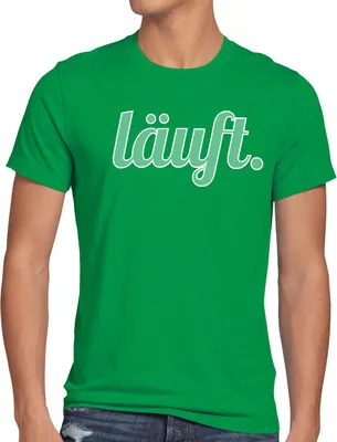 Produktbild von style3 läuft Herren T-Shirt Funshirt Spruchshirt Shirt