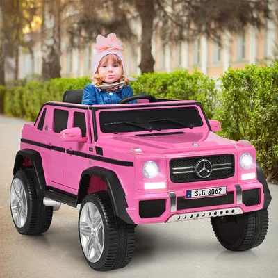 Produktbild von COSTWAY Mercedes Benz 12V samochód dla dzieci z pilotem, MP3 LED, 2,5-5,5 km/h