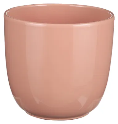 Produktbild von Mica Decorations Blumentopf - hellrosa - Keramik - glanzend -17x16 cm