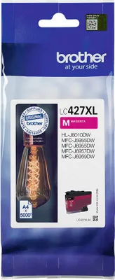 Image de Brother LC427XLM Original Brother Tintenpatrone magenta High-Capacity (LC-427XLM)