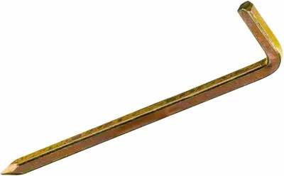 Produktbild von SB Stalithaken 30 mm vermessingt, Inhalt:10 Stück