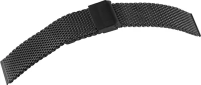 Produktbild von Milanese-Uhrenarmband, schwarz, 18 mm - 24 mm