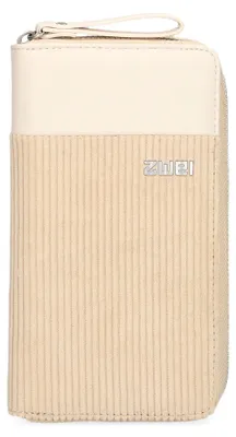 Produktbild von zwei Eva EV2 - Geldbörse 15cc 19 cm (cord-creme)