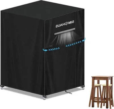Obrázek produktu pro Stohovatelné zahradní židle - nepromokavý obal na zahradní židle s UV ochranou - 70 x 70 x 120/120 cm